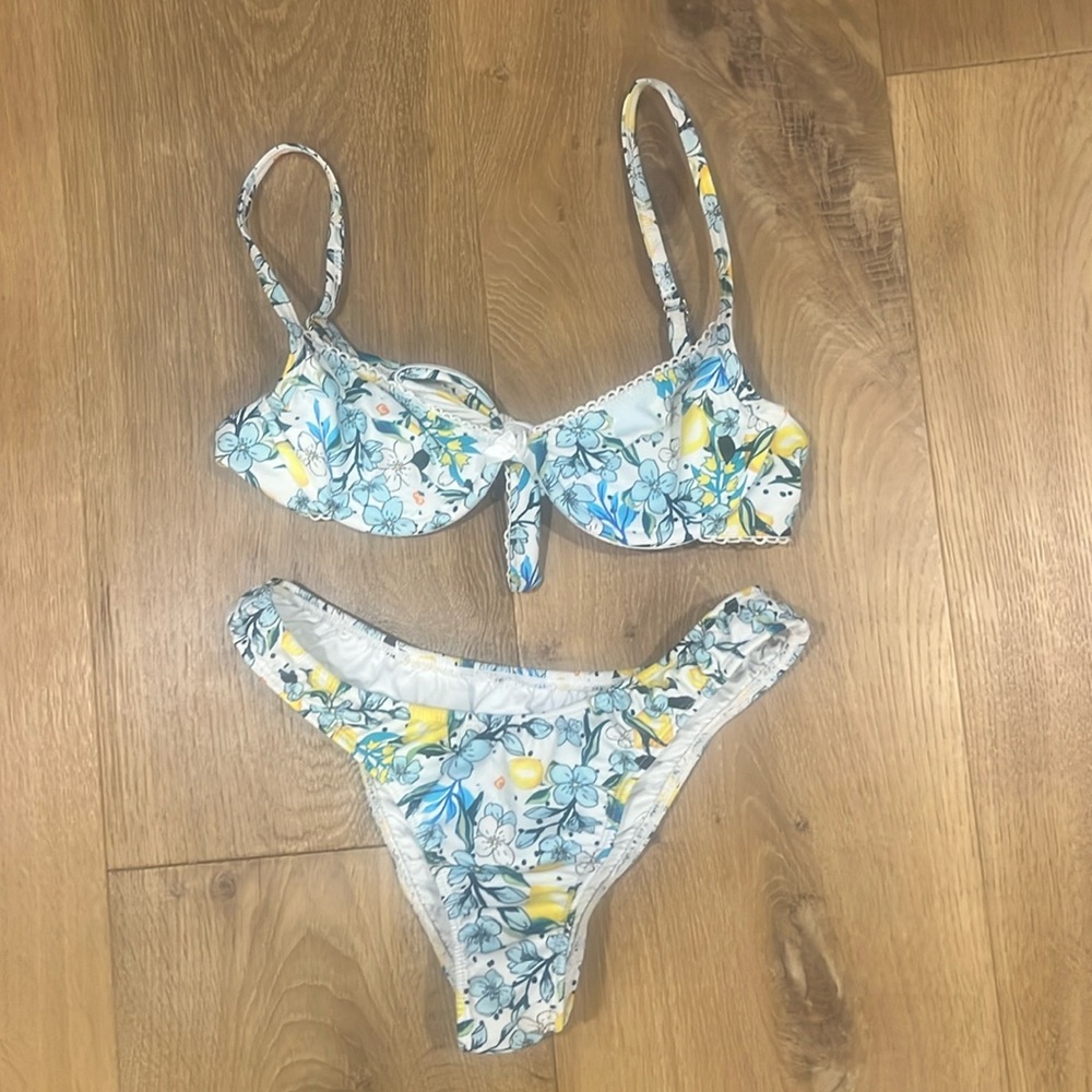 BLACKBOUGH limoncello bikini worn once perfect condition!